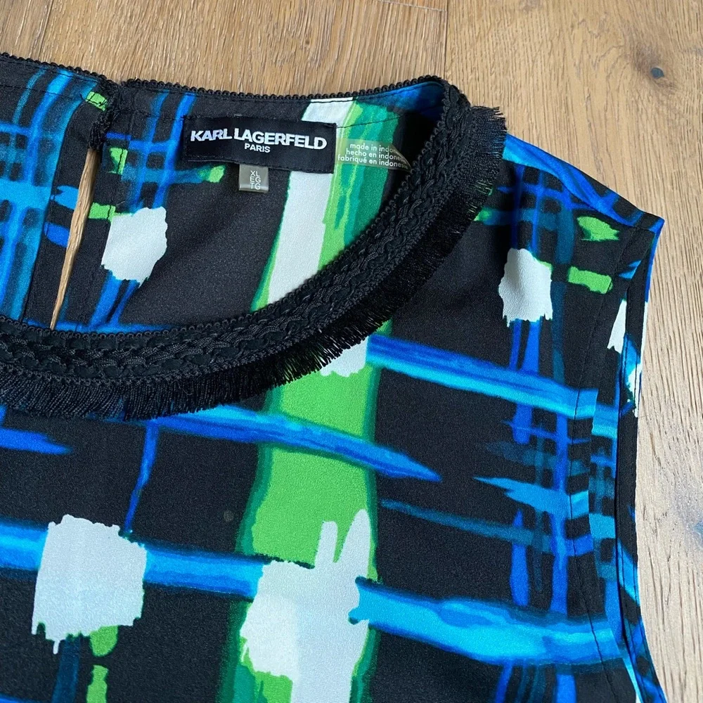 Karl Lagerfield women’s tank top, Women’s XL tank top - Picture 3 of 9